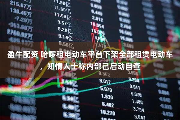 盈牛配资 哈啰租电动车平台下架全部租赁电动车，知情人士称内部已启动自查